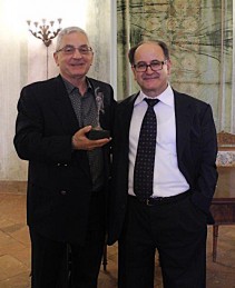 Mirabello cultura 2013 - Francesco Solitario (a destra) e Paolo Pezzaglia