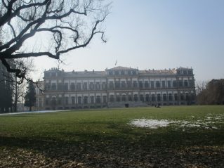 I Giardini Reali antistanti la Villa
