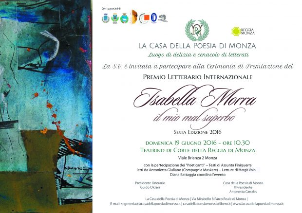 Premio Isabella Morra 2016