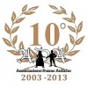 ADA Associazione Danze Antiche, logo celebrazione del decennio di attività.