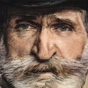 Giuseppe Verdi - dettaglio del ritratto di Boldini