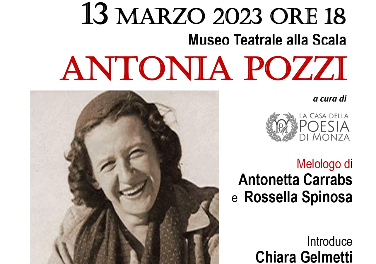 Antonia Pozzi - locandina