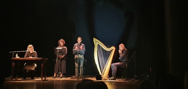 Elisabetta Motta, Paola Turroni, Davide Ferrari, Vincenzo Zitello (arpa)
